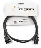 Algam Lighting Patchkabel IEC-stroomkabel 1 mm² - 1,5 m