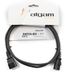 Algam Lighting Patchkabel IEC-stroomkabel 1 mm² - 1,5 m