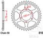 JT-Sprockets JTR816-43 tandwiel