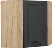 Vicco R-Line Hoek hangkast – 57 cm Antraciet landhuis
