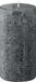 Bolsius - Bougies pilier rustiques 130/68 - Gris tempête - 6 pièces