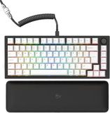 GLORIOUS GMMK Pro Toetsenbord 75% Duitse QWERTZ Zwart