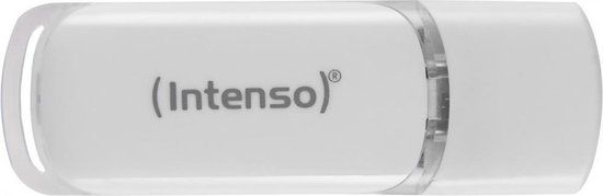 Intenso Flash Line USB stick - White - 64GB