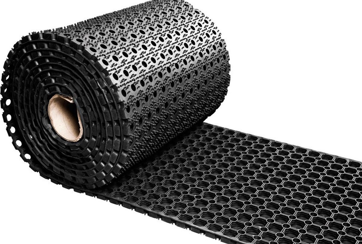 IVOL Rubber Ringmat op rol - Breedte 50 cm - Rol van 5 Meter