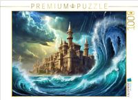 CALVENDO Puzzel De Ondergang van Atlantis | 1000 stukjes legformaat 64 x 48 cm fotopuzzel voor gelukkige uren