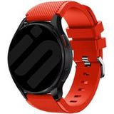 Strap-it Gard Pro Health Smartwatch 3 - 48mm twill silicone bracelet (red)