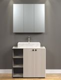 trendteam PureBliss badkamer waskast en spiegelkast kashmir