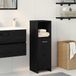 Maison Exclusive - Armoire de salle de bain exclusive, en bois imitation chêne noir, 30x30x95 cm