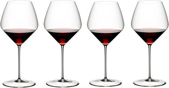 RIEDEL Veloce Pinot Noir / Nebbiolo wijnglas 763 ml Transparant Kristal 4 stuks