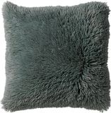 Dutch Decor Fluffy Sierkussen - 45x45 cm - Jadeite - Groen