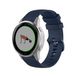 Wownadu 18mm Quick Release Band Compatibel voor Garmin Vivoactive 4S/ Vivomove 3S/ Venu 3S/ Venu 2S, Forerunner 255S/ 255S Music/ 265S, Bracelets Silicone Bleu Marine Sport Bracelets de Remplacement