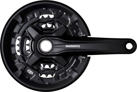 Shimano Crankstel Altus 22-32-44t 170 Mm Kettingscherm Zwart