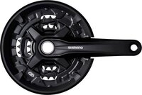 Shimano FC-MT210 Crankstel - 170mm - 44/32/22T - 3x9 Speed - Zwart