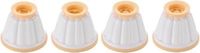 Tescoma 630590 4-delige bakvormen set, wit/geel, plastic
