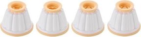 Tescoma 630590 4-delige bakvormen set, wit/geel, plastic