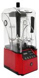 StarTech Professionele smoothie mixer - Commerciële blender - 2200W, 220V - geluidsgedempt - 2 liter reservoir - ijsbreker en milkshake maker - 6-vleugelig roestvrijstalen mes - rood