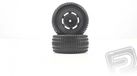 Himoto Buggy Zwarte rubberen bumpers, 2 stuks, voor de achterkant van een buggy