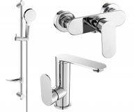 Mexen Milo DF05 set de douche, chrome