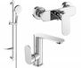 Mexen Milo DF05 set de douche, chrome