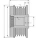 HELLA 9XU 358 038-011 Dynamovrijloop