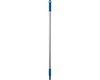 Vikan Hygiene 2933-3 steel 100cm blauw aluminium met schroefdraad