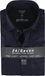 OLYMP Level 5 24/Seven body fit chemise - longueur de manche 7 - tricot bleu marine - Repassage facile - Tour de cou : 39