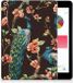 B2Ctelecom Apple iPad 9.7 2018 | 2017 Coque arrière Paon avec Fleurs