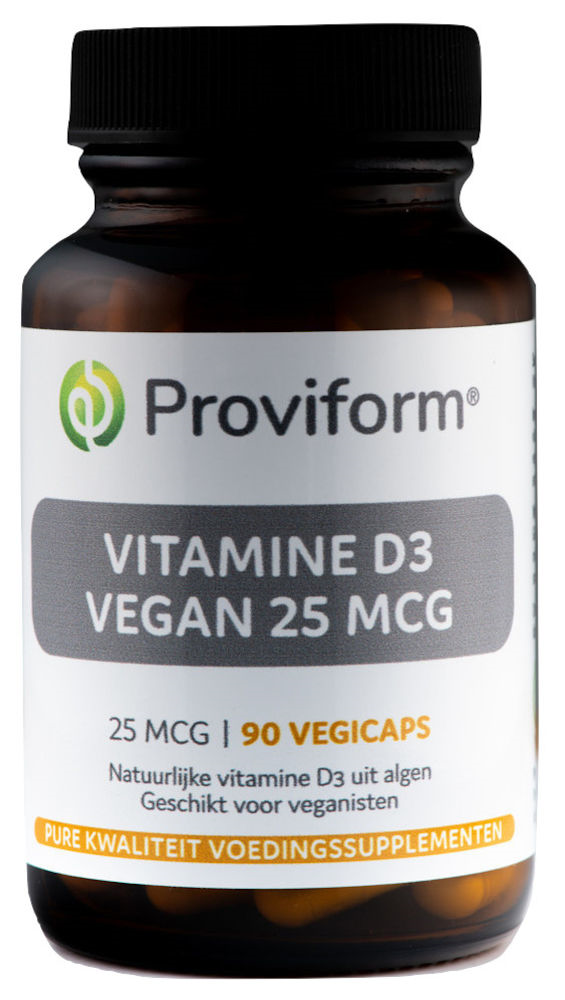 Proviform Vitamine d2 vegan 25 mcg 90vc