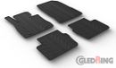 Gledring Rubbermatten Mazda 2 11/2014- (T profiel 4-delig + montageclips)