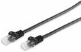 S-IMPULS câble de raccordement RJ45, CAT 7, non blindé (U/UTP), noir, 30 mètre