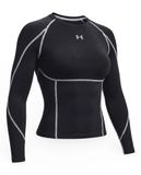 UNDER ARMOUR Functioneel shirt 'Elite' zwart / wit