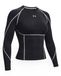 UNDER ARMOUR Functioneel shirt 'Elite' zwart / wit