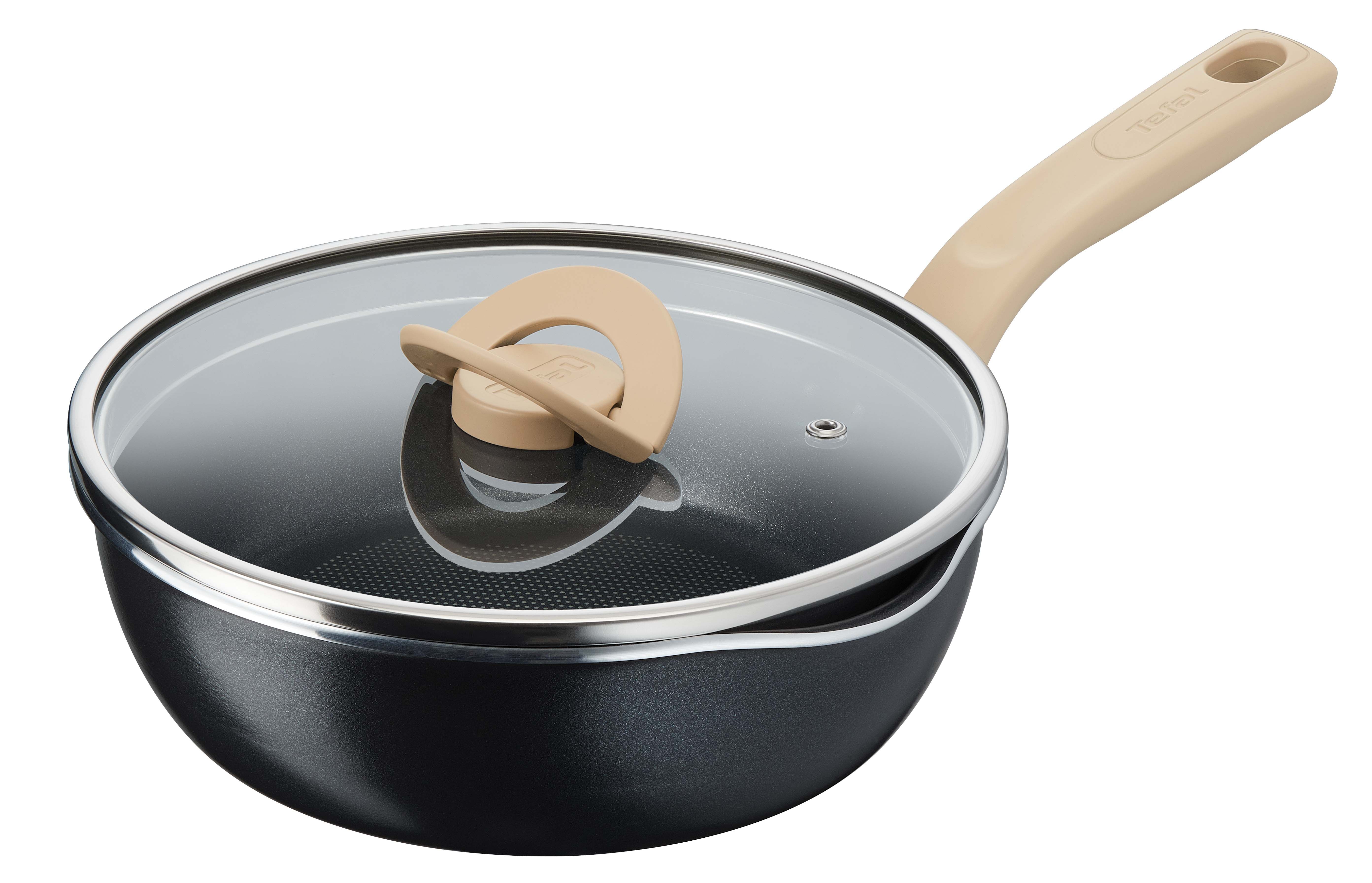 Tefal G1668704 Multifunctionele Pan Rond Zwart met Deksel