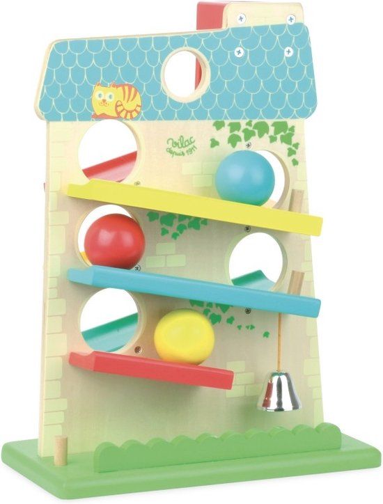 Vilac Houten ballenbaan Vilac 3 ballen