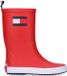 Tommy Hilfiger Kinderregenlaarzen Flag Rood Maat 37
