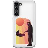 ERT GROUP mobiel telefoonhoesje voor Samsung S23 PLUS origineel en officieel erkend Star Wars patroon Baby Yoda 031