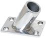 Lalizas 60 Base rectangulaire moulée Aisi 316 Argent 25 mm