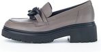 Gabor Pantoffeln taupe Leder - Damen - Größe 38.5
