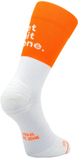 Sporcks SportSokken Get Shit Done - Unisex - Maat 38-40 - Oranje/Wit