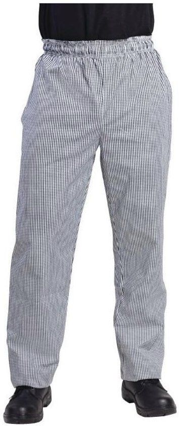 Whites Chefs Clothing Whites vegas zwart/wit geruit koksbroek XL
