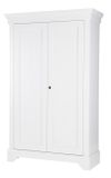 WOOOD Isabel Brocante Kast - Grenen - Wit - 191x118x47cm