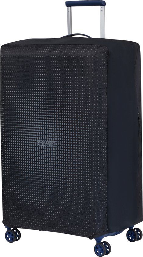 American Tourister kofferhoes - Cover Large 50 x 71 x 30 cm - black grey