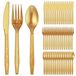 Omgoods - Set de couverts réutilisables 120 pièces pour fêtes et pique-niques