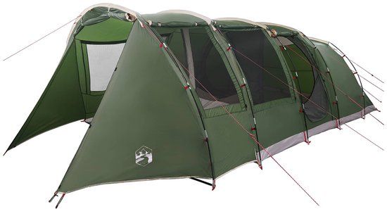 vidaXL Tunneltent 675 x 392 x 210 cm Groen