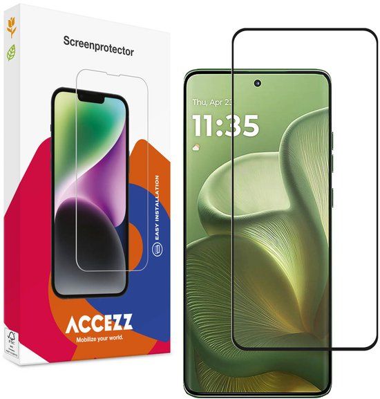 Accezz Screen Protector - Gehard Glas Screenprotector voor Motorola Edge 60 Pro
