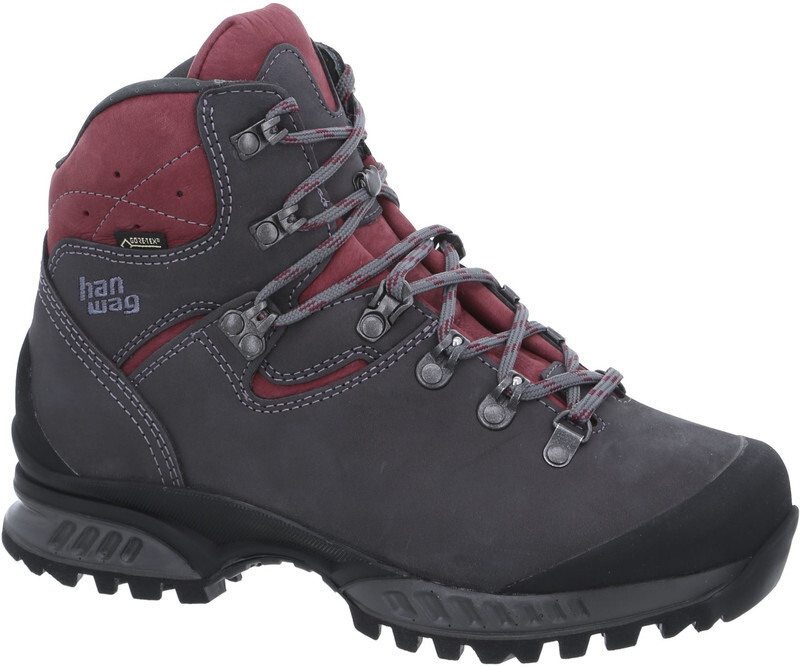 HANWAG Tatra II GTX Schoenen Dames, asphalt/dark garnet 2019 UK 4,5 | EU 37,5 Trekking- & Wandelschoenen