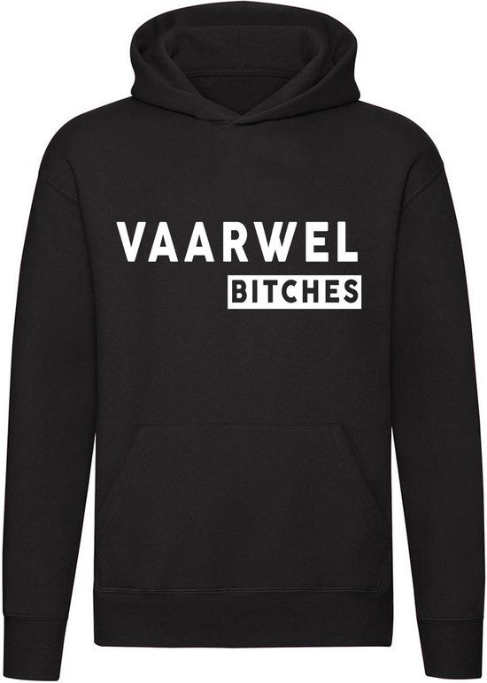 Vaarwel b*tches sweater - Zwart - Unisex - Katoen