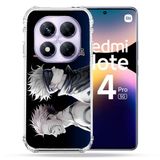 Cokitec Versterkte hoes voor Xiaomi Redmi Note 14 Pro 5G Manga Jujustu Kaisen