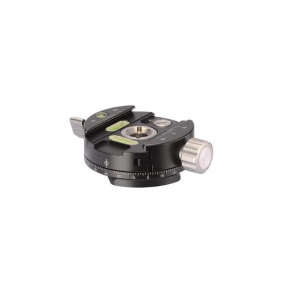 Leofoto PAN-02 Panning Clamp met QP70 Plate en Bag