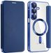 Techsuit - SmartMag Book Case - Samsung Galaxy A17 5G / A17 4G / M17 / F17 / A18 5G - Bleu